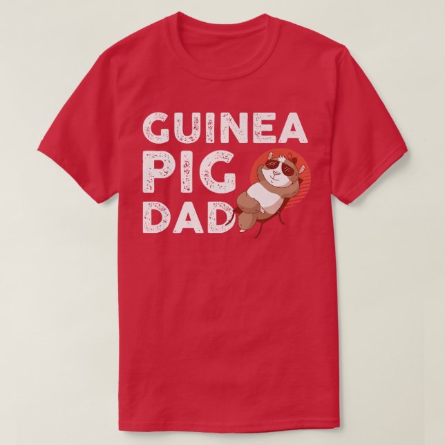 Camiseta Guinea Pigs Dad Premium  (Diseño del anverso)