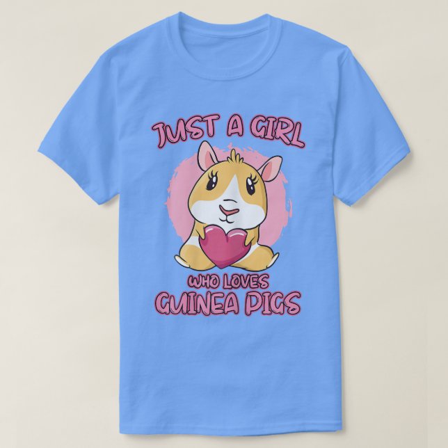 Camiseta Guinea Pigs Girl 2536  (Diseño del anverso)
