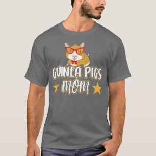 Camiseta Guinea Pigs Mom Cute Pet Guinea Pig Animal Lover 