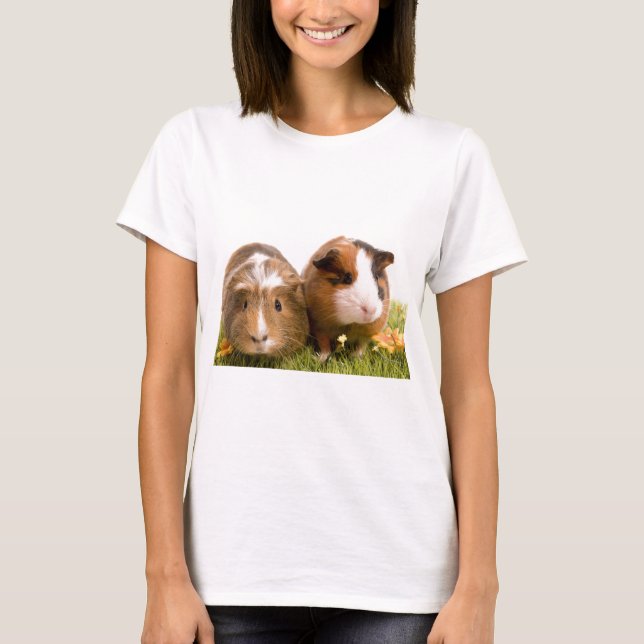 Camiseta Guinea pigs se tiene lawn (Anverso)