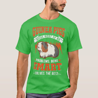 Camiseta Guinea Pigs solve most of my problems Guinea Pig67