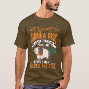 Camiseta Guinea Pigs solve most of my problems Guinea Pig67
