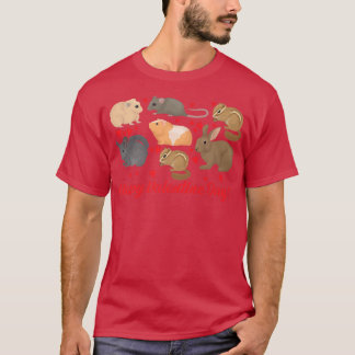 Camiseta Guinea Pigs Valntin'e Day Guinea pig Premium
