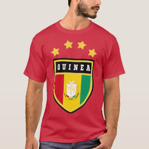 Camiseta Guinea Pocket coat of arms national pride 