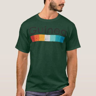 Camiseta Guinea Retro Design T-Shirt