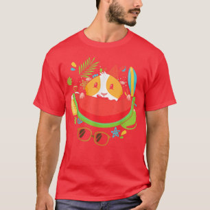 Camiseta Guinea Tropical Cerdo Fruta Eótica Agua Cuta