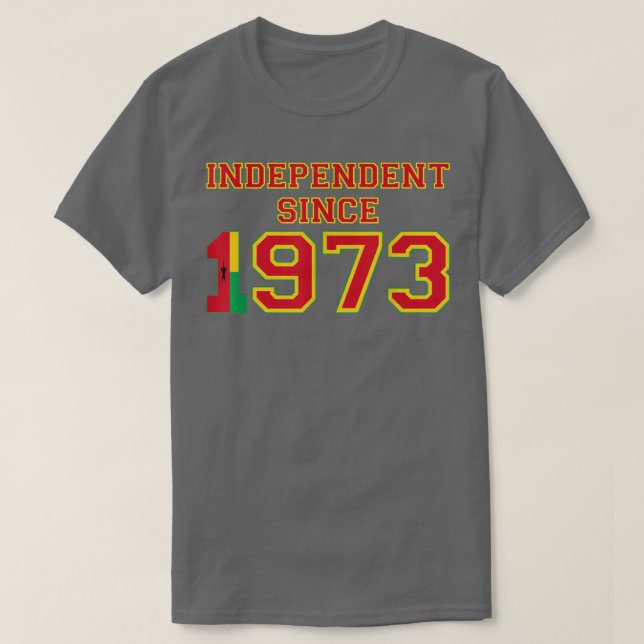 Camiseta GuineaBissau  Independent Since 1973  (Diseño del anverso)