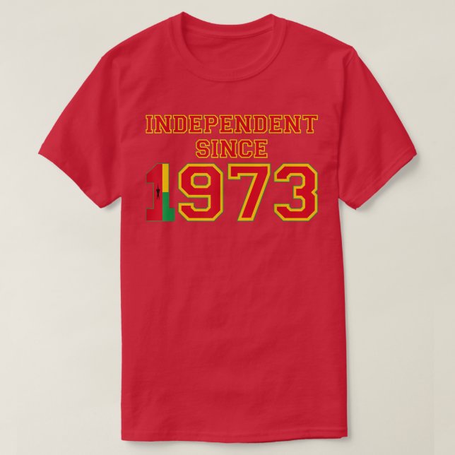 Camiseta GuineaBissau  Independent Since 1973  (Diseño del anverso)