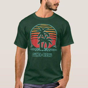Camiseta GuineaBissau Retro Vintage 80s Style 