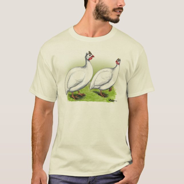 Camiseta Guineas: Blanco (Anverso)