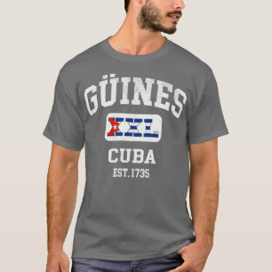 Camiseta Guines Cuba XXL Diseño deportivo 1