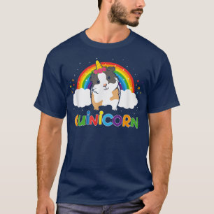 Camiseta Guinicorn Cute Guinea Pig Unicorn Animal Rainbow 2