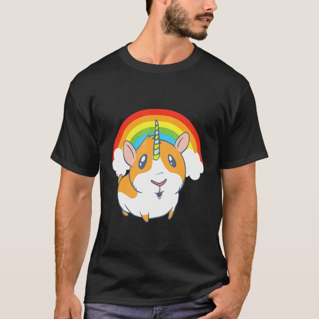 Camiseta Guinicorn Unicorn Guinea Pigs Mom Animal  Rodent (Anverso)