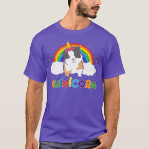 Camiseta Guinicornio Cerdo de Guinea Unicornio Arcoiris P