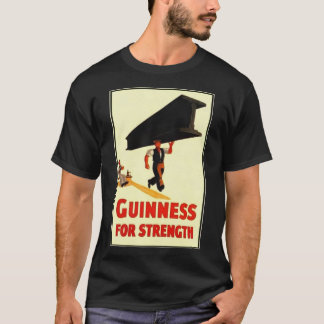 Camiseta Guinness para el Poster de fuerza