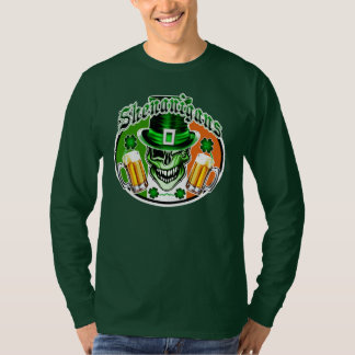 Camiseta Guiño del cráneo del Leprechaun: Shenanigans 2