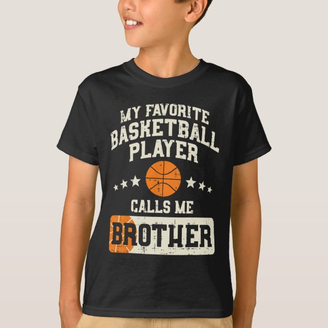Camiseta Guión B de la familia Brother del jugador de Byske (Anverso)