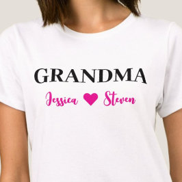 Camiseta Guión de abuela personalizado