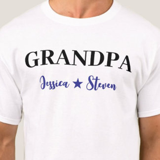 Camiseta Guión de abuelo personalizado