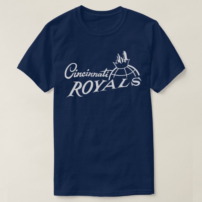 Camiseta Guión de Cincinnati Royals (Diseño del anverso)