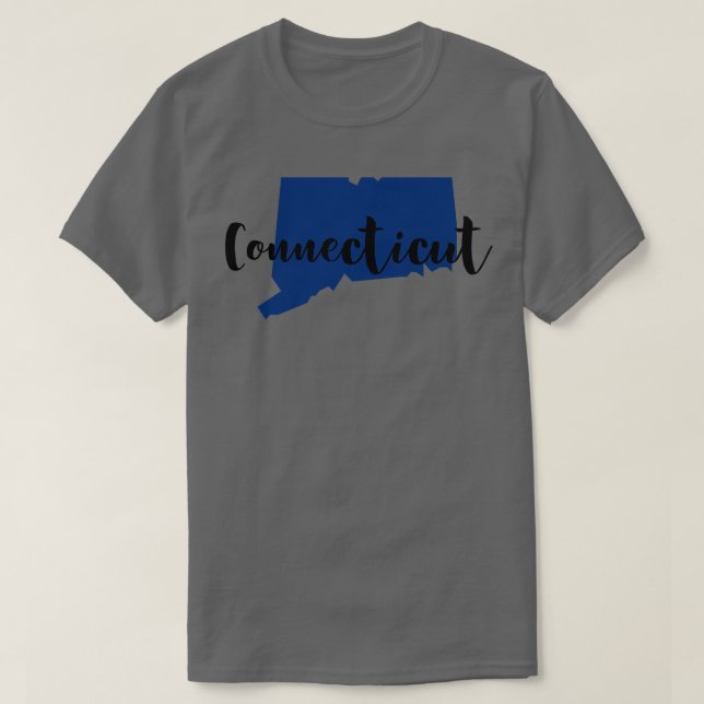Camiseta Guión de Connecticut TShirt (Diseño del anverso)