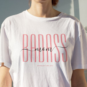 CAMISETA GUION DE MADRE GENIAL MADRE MALOTA MADRE FUERTE MA