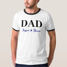 Camiseta Guión de papá personalizado