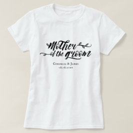 Camiseta Guión de pincel de bonito madre del gramo