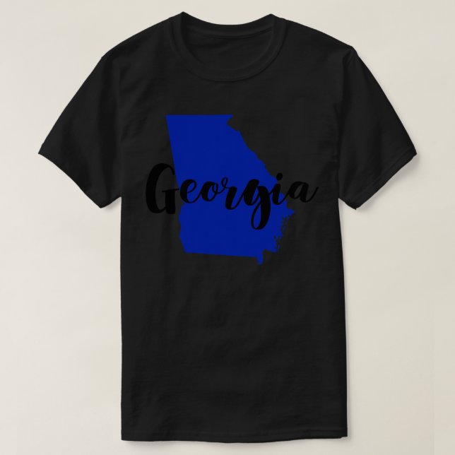 Camiseta Guión georgiano TShirt (Diseño del anverso)