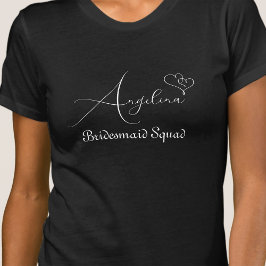 Camiseta Guion minimalista moderno para fiesta de soltera p