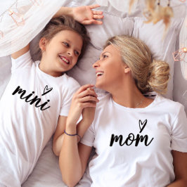 Camiseta Guión moderno de mamá Día de la Madre