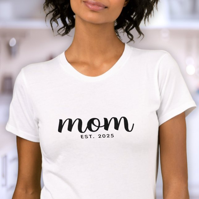 Camiseta Guion Negro Establecido Mamá (Subido por el creador)