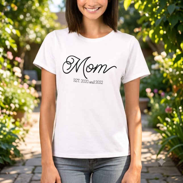 Camiseta Guion Negro Establecido Mamá (Subido por el creador)