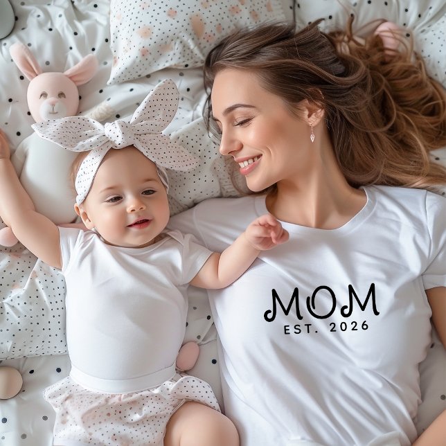 Camiseta Guion Negro Madre Establecida (Subido por el creador)