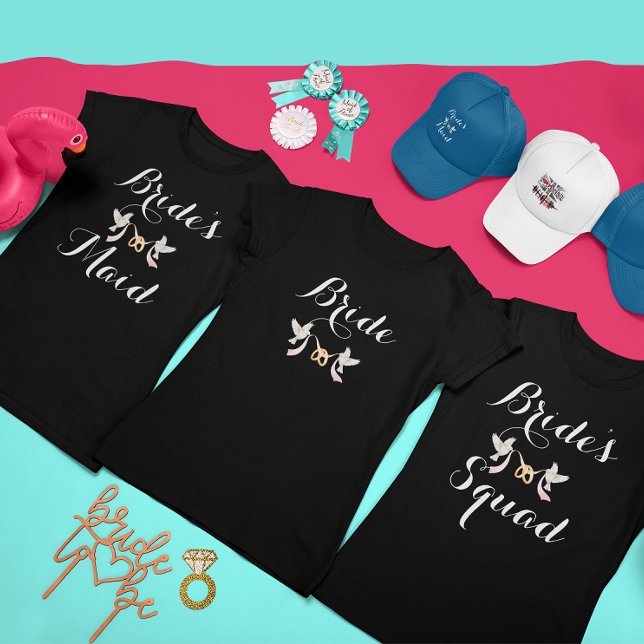 Camiseta Guion personalizado para la novia soltera "Lovey D (Subido por el creador)