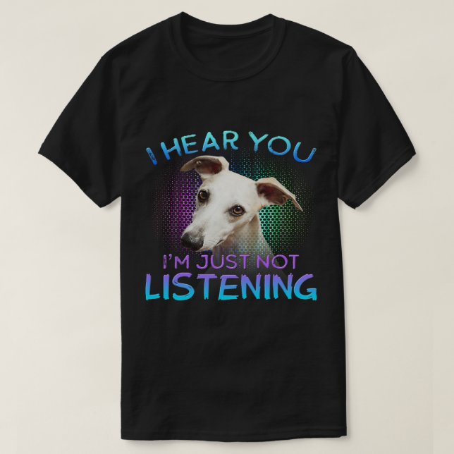 Camiseta Guión que oigo que no estás escuchando (Diseño del anverso)