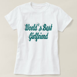 Camiseta Guión verde de Girlfriend