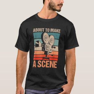 Camiseta Guionista de Cortometraje Realizador Cinematógrafo