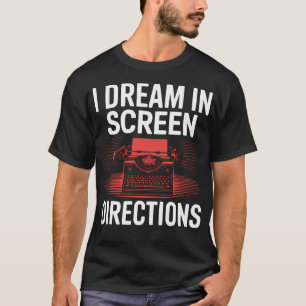 Camiseta Guionista Escritor Creativo Escritura