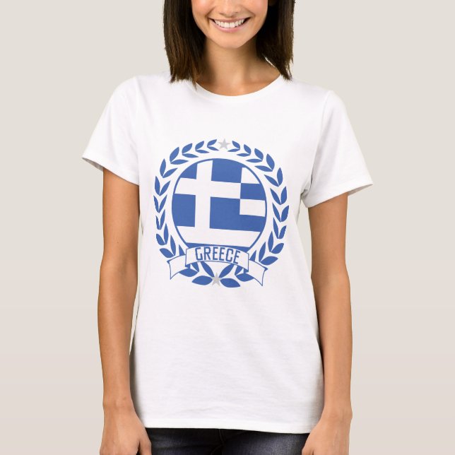 Camiseta Guirnalda de Grecia (Anverso)