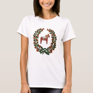 Camiseta Guirnalda del caballo de Dala