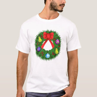 Camiseta Guirnalda del navidad