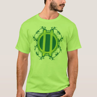 Camiseta Guirnalda y bastones del druida