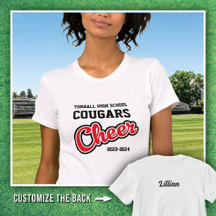 Camiseta Guirnaldas de la escuela secundaria de la Tombal b