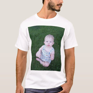 Camiseta guisante observado azul