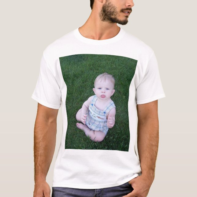 Camiseta guisante observado azul (Anverso)