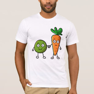 Camiseta Guisantes y zanahorias