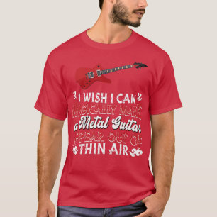 Camiseta Guit mágico Metalizado de guitarra metalizado