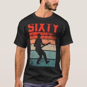 Camiseta Guita, guitarrista de 60 años, 60 años