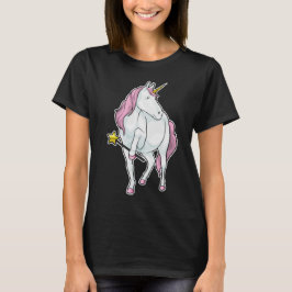 Camiseta Guita mágica del asistente de unicornio